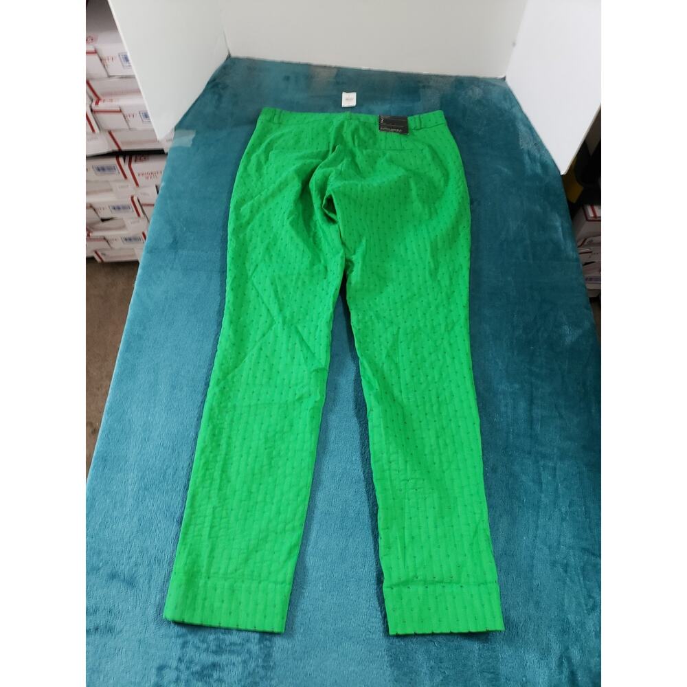 Banana Republic Pants Size 2 Womens Green Mid Rise Ladies Sloan Curvy NWT - Picture 11 of 13